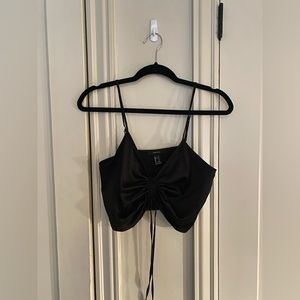 Black tank top